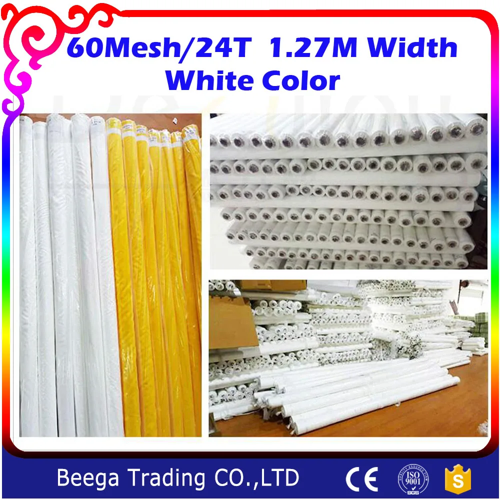 

One Yard 100% Polyester Silk Screen Printing Mesh 127cm Width 60 Mesh(24T)