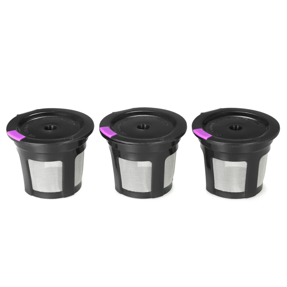 3 шт./компл. многоразовые k-чашки кофе капсулы для Keurig 1,0 и 2,0 Пивоваров многоразового кофе фильтры