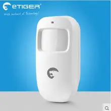 Скидка для Etiger 433 МГц Беспроводной широкий угол ИК датчик движения ES-D1A для Etiger S4 умная домашняя сигнализация
