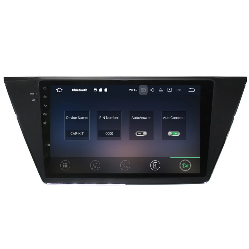 Discount Liislee 2 din Android Car Navigation GPS For Volkswagen Touran 2015~2018 Auto Radio Big Screen Stereo Multimedia Player 1