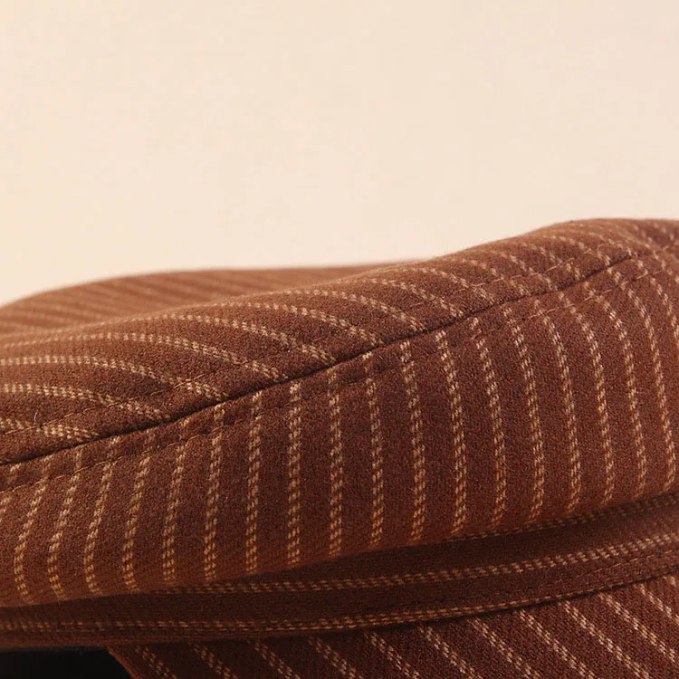 DRESSUUP новый шерстяной женский берет осень зима полосатый винтажный Модный восьмиугольный Повседневный Boina осень 2019 Брендовые женские шапки