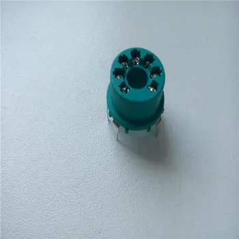 

20pcs bakelite tube socket GZS7-1B-Y seat tube socket silver foot PCB for 6J1 6X4 2P2 tube amplifier