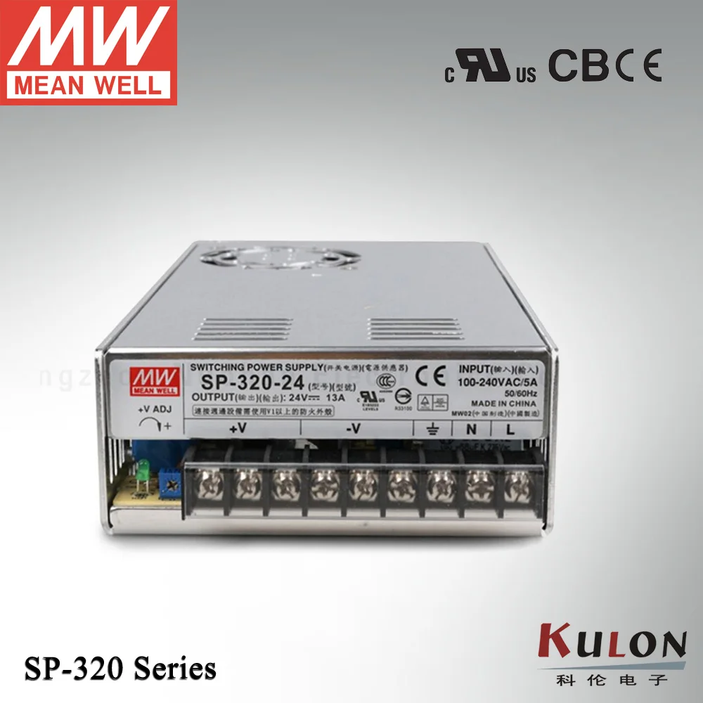 312W 13A 24V Питание Meanwell SP-320-24 с функцией PFC UL TUV CB EMC CE | Обустройство дома
