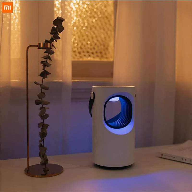 

Xiaomi Purple Vortex USB Mosquitoes Killer Lamp Physical Silent Pest Repeller Intelligent photocatalyst mosquito trap repellent