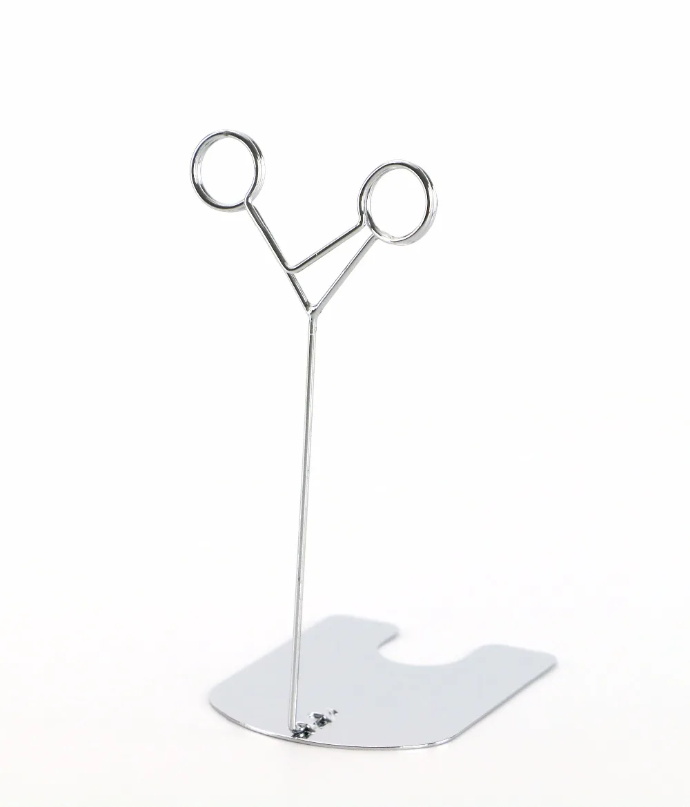 20 pcs food Label Holder metal price tag display snap POP Price Tag