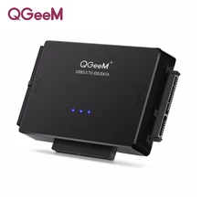 QGeeM SATA к USB IDE адаптер USB 3,0 Sata 2,5 3,5 Жесткий диск HDD SSD USB конвертер IDE SATA к USB SATA Кабель-адаптер