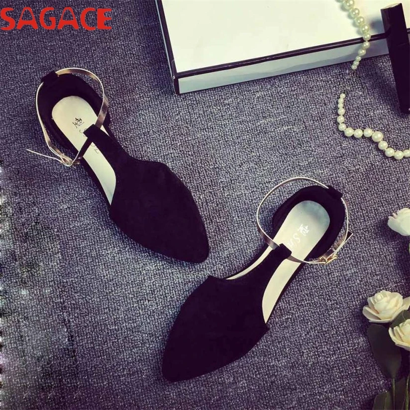 

Charming Nice SAGACE Best Gift Spring Fashion Women Shoes Point Toe Slip-On Flat Shoes Comfortable Flats  Wholesale Y30