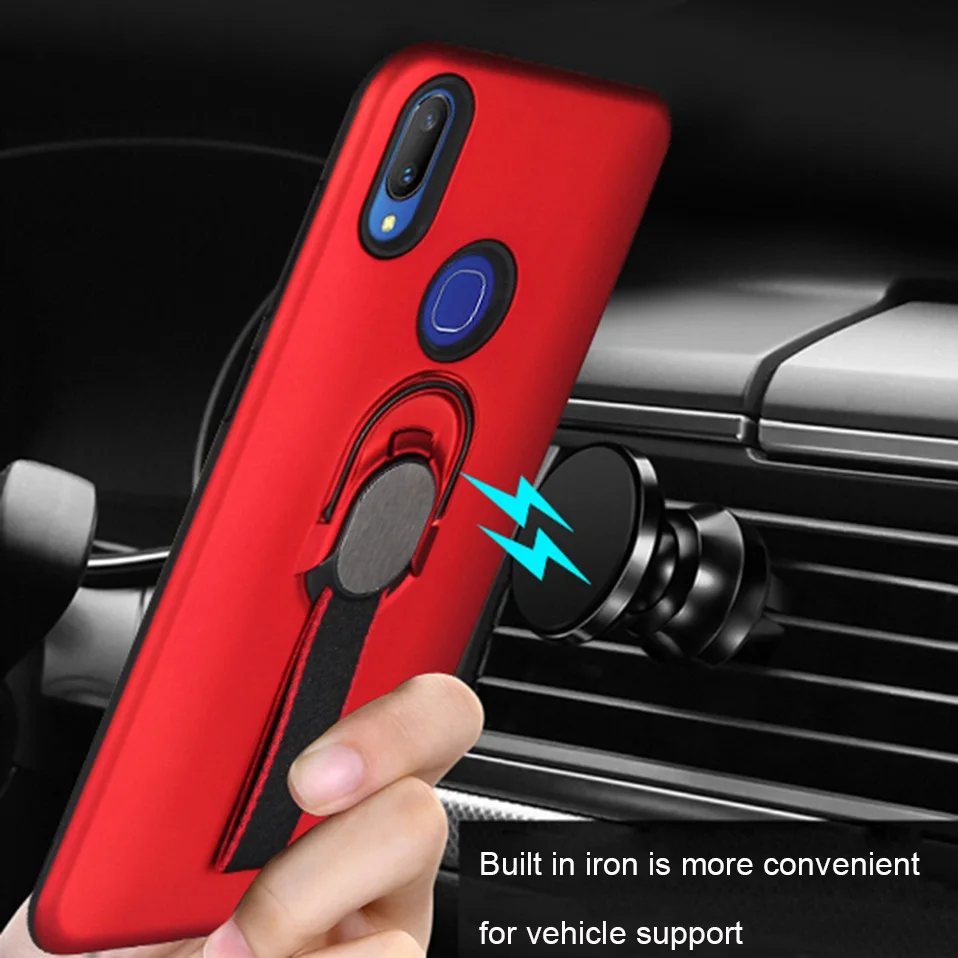 Ring Holder Case For Vivo V11i V11 Pro Cover Silicone Magnetic Luxury Phone Case For Vivo V11 Pro V11i Coque For Vivo V 11 Pro   (7)