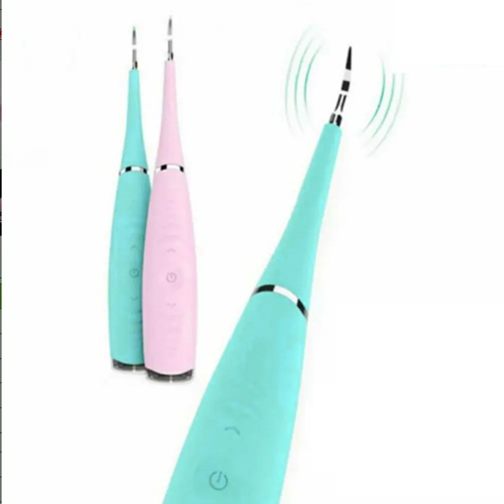 

Portable Electric Sonic Dental Scaler Tooth Calculus Remover Tooth Stains Tartar Tool Dentist Whiten Teeth Health Hygiene white