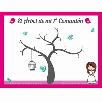 

BOX TREE FOOTPRINTS PERSONALIZED COMMUNION