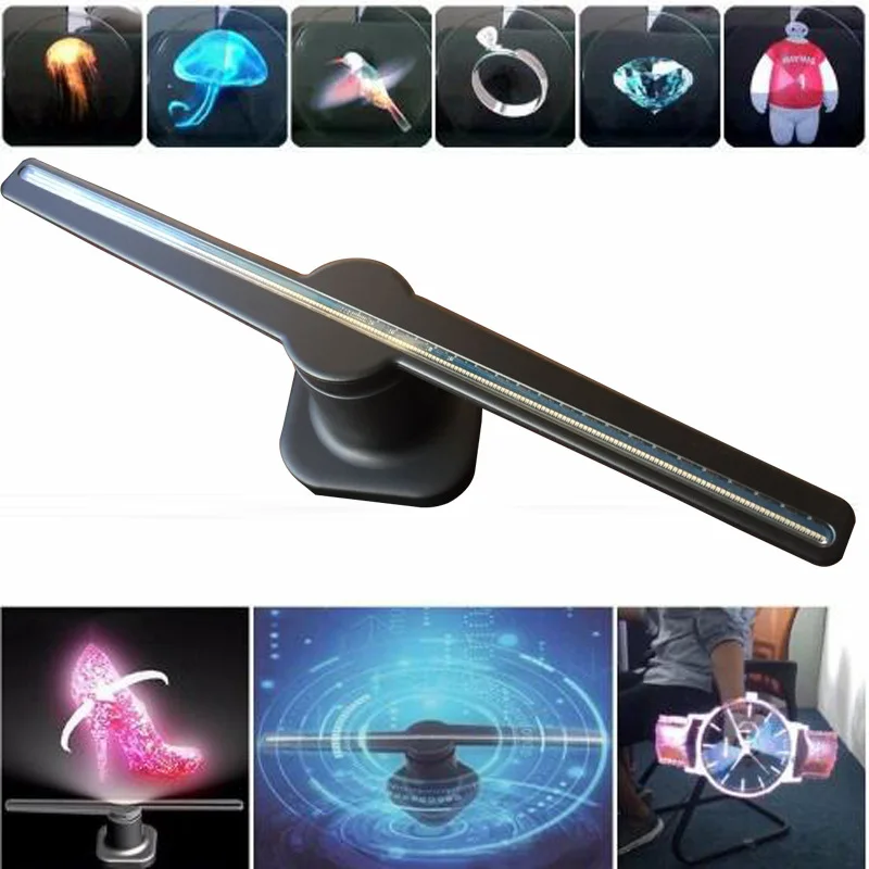 LED Fan Holographic Imaging 3D Hologram Advertising Display LED Moving Head Light 3D Naked Eye LED Fan Light Holiday Decoration LED Fan Holographic Imaging 3D Hologram Advertising Display LED Moving Head Light 3D Naked Eye LED Fan Light Holiday Decoration