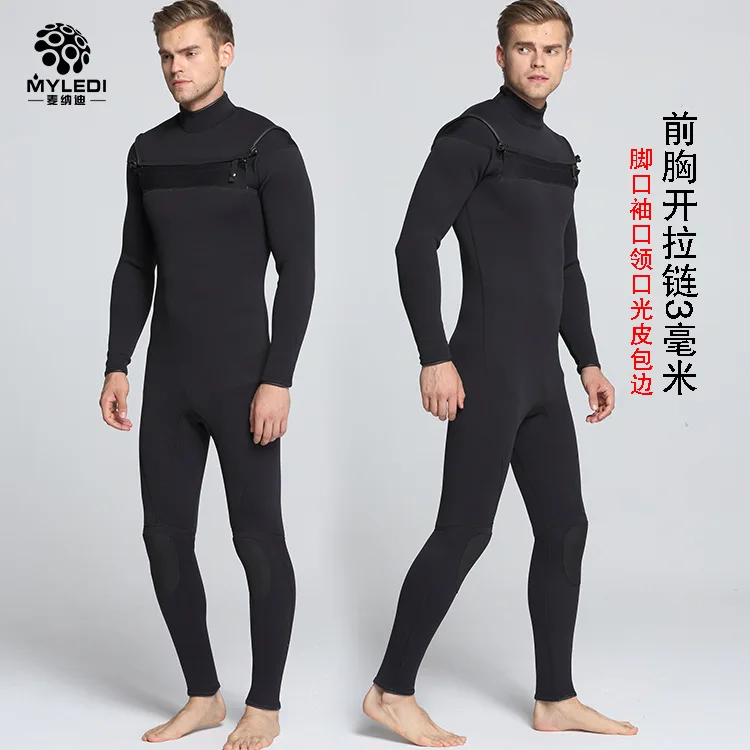 3 мм неопреновый водолазный костюм для мужчин для плавания, серфинга, прыжок, костюм для серфинга, теплый гидрокостюм pakaian basah