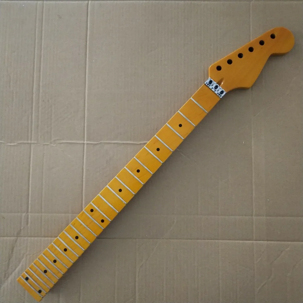 

New Guitar neck maple 24 fret Maple Fretboard For Strat Style Floyd rose nut