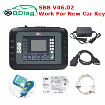 

Newest Slica SBB V46.02 Programming New Key In Immobilizer Copy Transponder Chip Better Than SBB Key Programmer V33.02 Free Ship