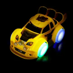 Автомобиля игрушки музыкальный звук Электрические игрушечные автомобили с светодиодный мигающий свет для детей подарок на день рождения