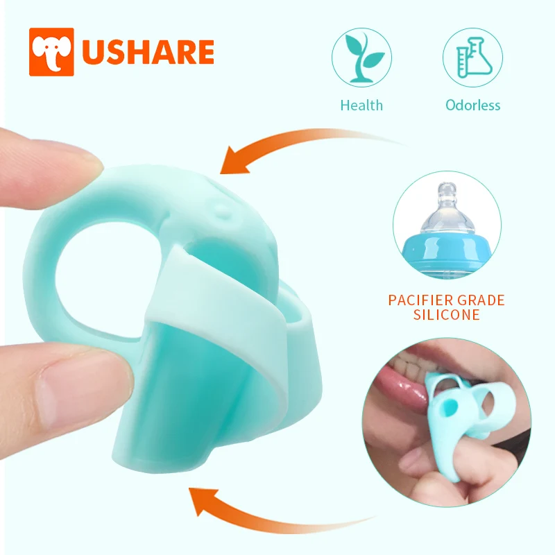 USHARE форма слона правильная ручка для карандашей 4 шт. в наборе детей
