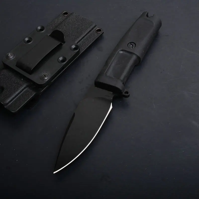Лучший Hysenss CK0078 Титан фиксированным лезвием Ножи TPR ручка Открытый Отдых Охота выживанию карман утилита Военная EDC инструменты