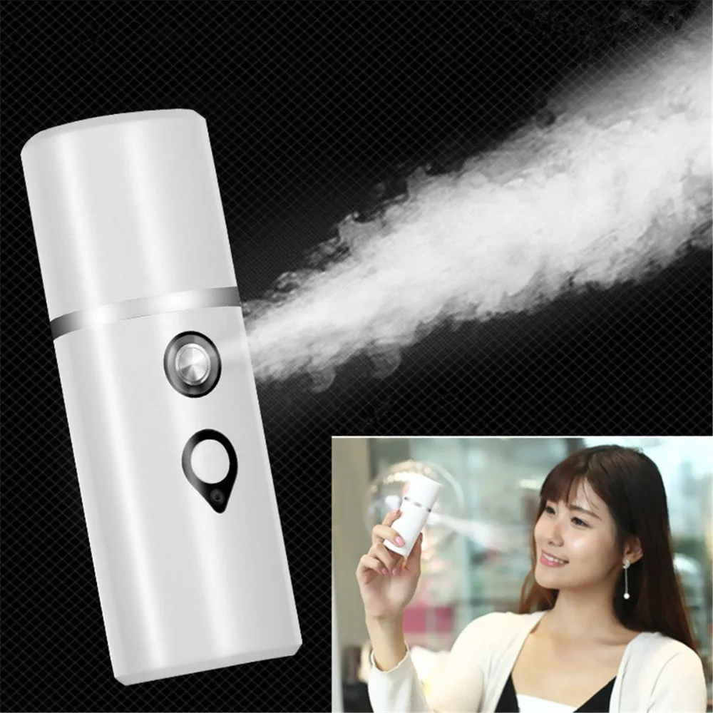 

Nano Mist Spray Handy Atomization Mister Face Facial Moisturizing Mini cold Beauty Instrument Facial Steamer