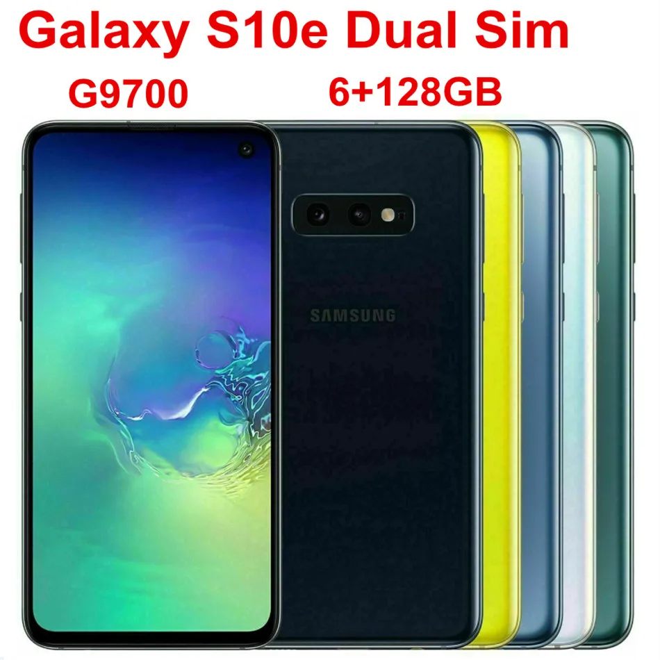 Samsung Galaxy S10e G9700 Dual Sim 6GB RAM 128GB ROM 5.8 Samsung Galaxy S10e G9700 Dual Sim 6GB RAM 128GB ROM 5.8