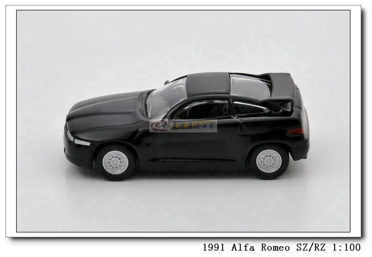 1/100 Kyosho ALFA ROMEO SZ BLACK diecast car model NEW 