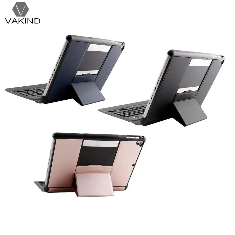 

VAKIND Bluetooth Keyboard PC Tablet MINI Keypad with Leather Case Cover for iPad Air1 2 iPad Pro 9.7