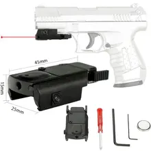Ohhunt ультратонкий компактный пистолет с красным лазером лазерный прицел лазерная указка страйкбол низкий профиль 20 мм Пикатинни Вивер крепление