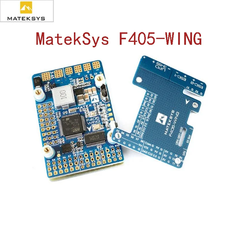 

New Matek MatekSys F405-WING STM32F405 Flight Controller Control With INAVOSD MPU6000 BMP280 /Support Fly Wing Fixed Wing