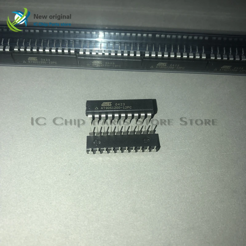 5/PCS AT90S1200-12PC AT90S1200 DIP20 Integrated IC Chip Original, In Stock 5 pcs at91sam7s256au qfp64 integrated ic chip new original in stock