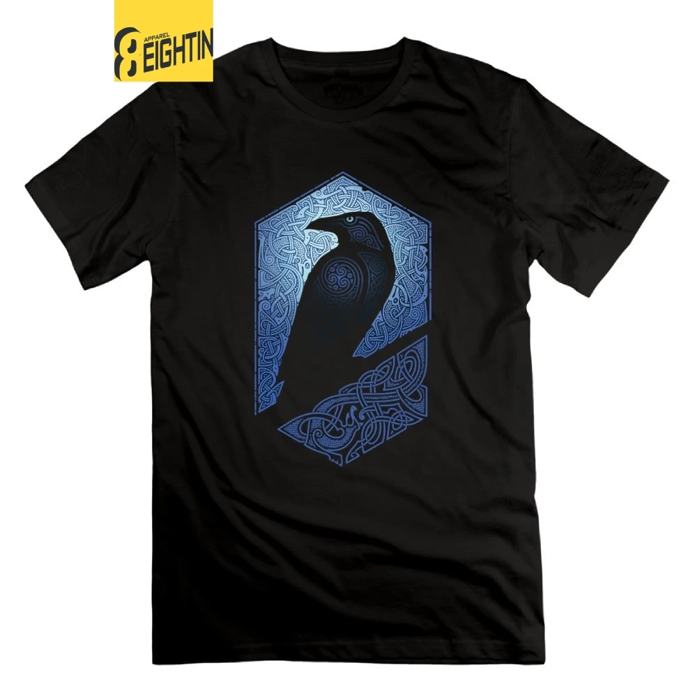 

Viking Guardian Eagle T Shirt Man Tees Big Size Stylish Print Short Sleeve T-Shirts 100% Cotton O-Neck