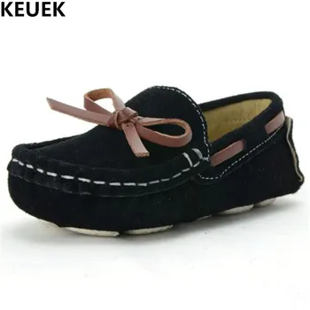 

New Spring/Autumn Children Shoes Genuine Leather Baby Toddler Bowknot Shoes Princess Girls Leather Shoes Boys Kids Shoes 03