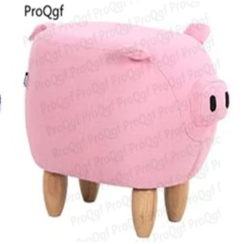 

1Pcs A Set Pig animal shape fabric children stool