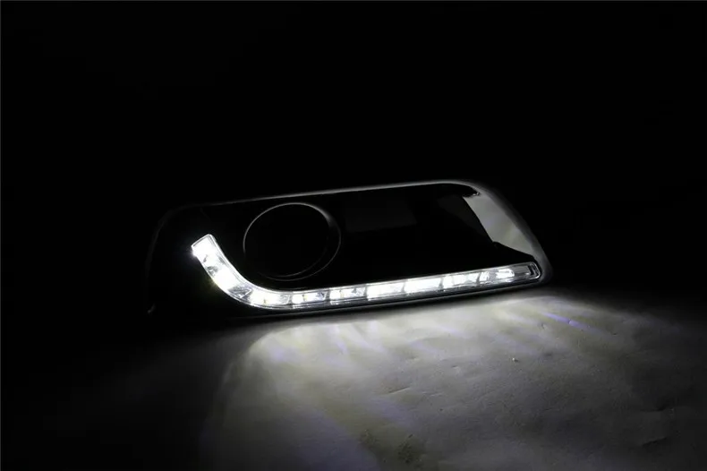 Автомобильный Стайлинг для Malibu 2011-2013 светодиодный DRL для Malibu высокая яркость руководство светодиодные фары дневного света Противотуманные фары Дневные ходовые огни стиль