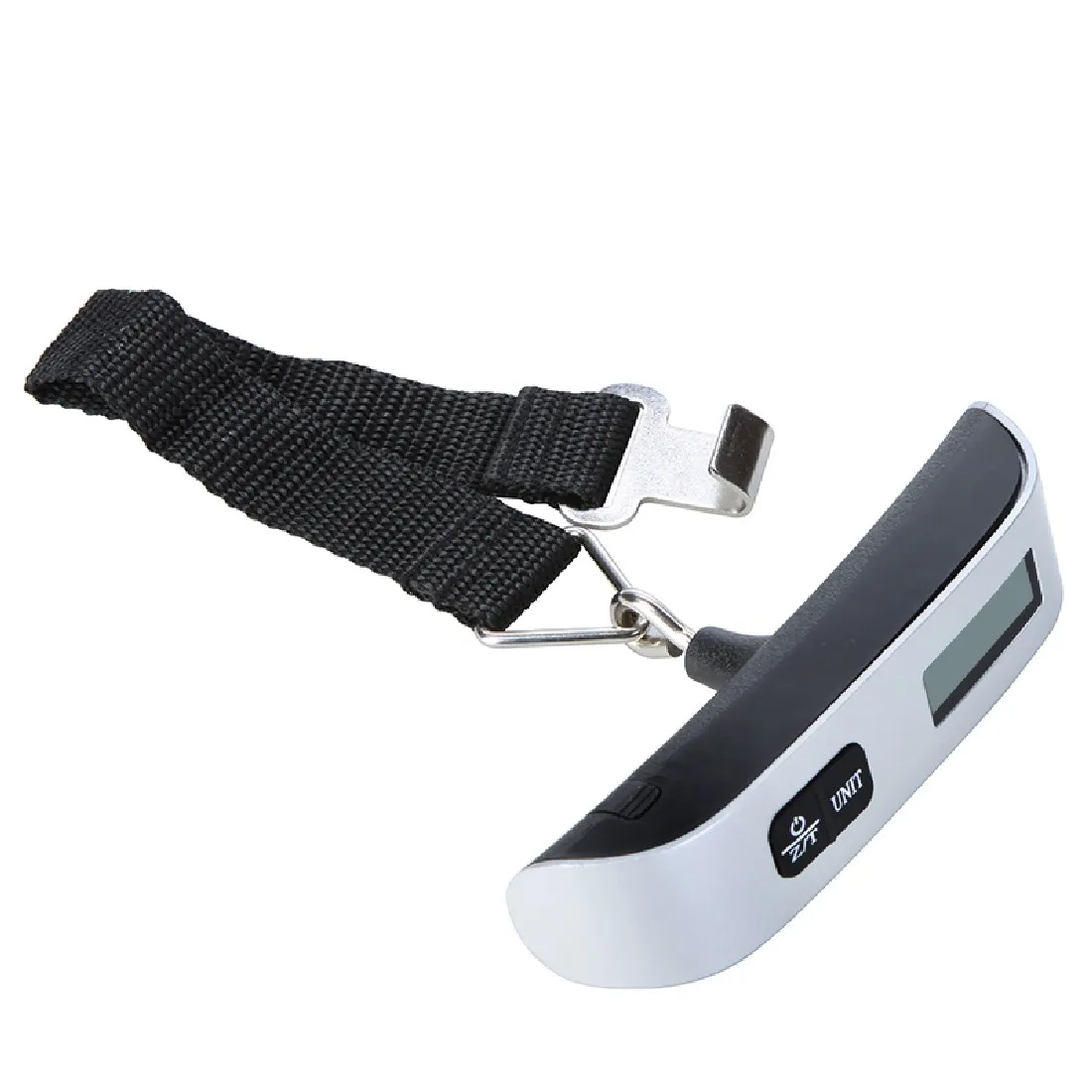 

Mini Digital Luggage Scale Hand Held LCD Electronic Scale Electronic Hanging Scale Thermometer 50kg Capacity Weighing Device 1Pc