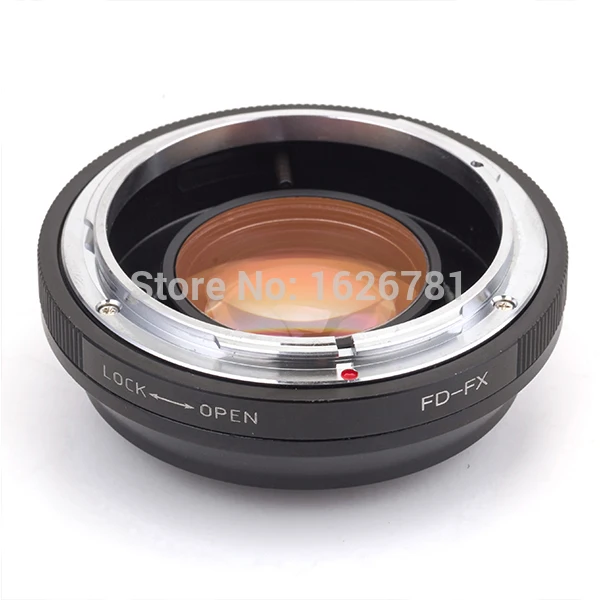 Pixco Focal Reducer Speed Booster Lens Adapter Suit For Canon FD Lens to Fujifilm FX CameraX-Pro1 X-E1 X-E2 X-M1 X-A1 X-T1