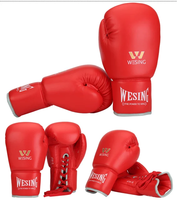 Wesing Boxing Gloves Pro Boxing Gloves for Competition Boxing Gloves