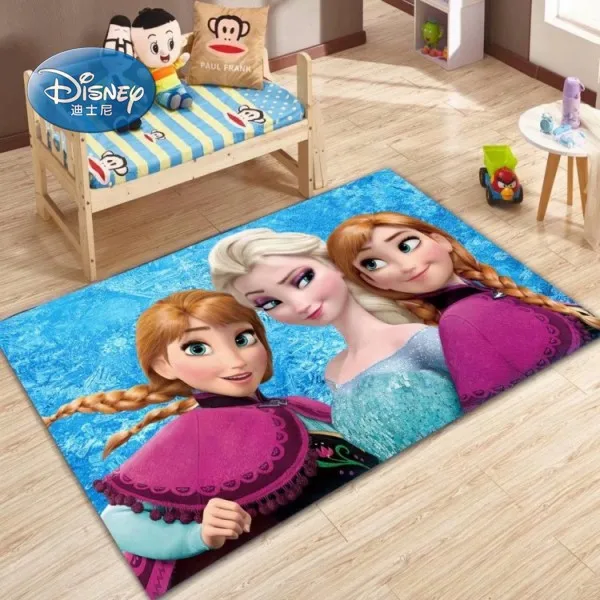 ディズニー 女の子のためのディズニープリンセスカーペット ミッキーガールズカーペット 寝室 リビングルーム 子供部屋のための這うマット Aliexpress ホーム ガーデン