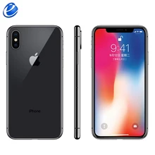 Apple iphone X Face ID, 5,8 дюймов, шестиядерный процессор iOS A11, 3 Гб ОЗУ, 64 ГБ/256 Гб ПЗУ, 12 МП, двойная задняя камера, 4G LTE, разблокировка iphone x