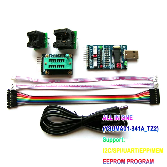 CH341A USB к iec/IIC/SPI/UART/ttl/ISP адаптер, EPP/MEM параллельный порт конвертер