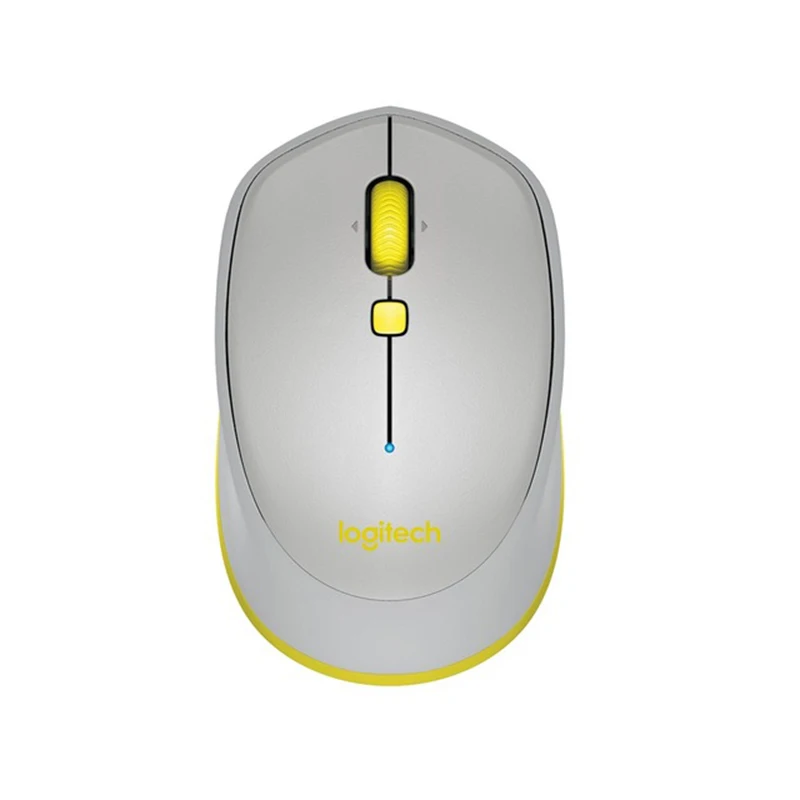 

Logitech M535, Ambidextro, optico, Bluetooth, 1000 DPI, 82 g, Gris, Amarillo