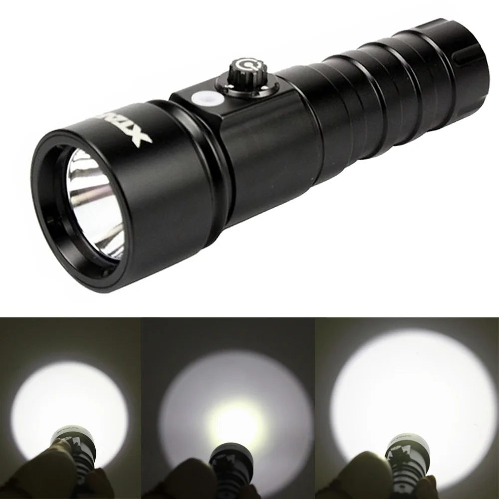 XTAR linterna de buceo 4 1100 lúmenes modo luz LED linterna táctico D26 lámpara subacuática - 6