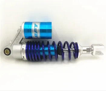 

12 .5" 320mm Shock Absorb Motorcycle Rear Air for Honda Kawasaki Suzuki Yamaha BW 125 Gokart Quad Dirt Bike ATV Silver + blue