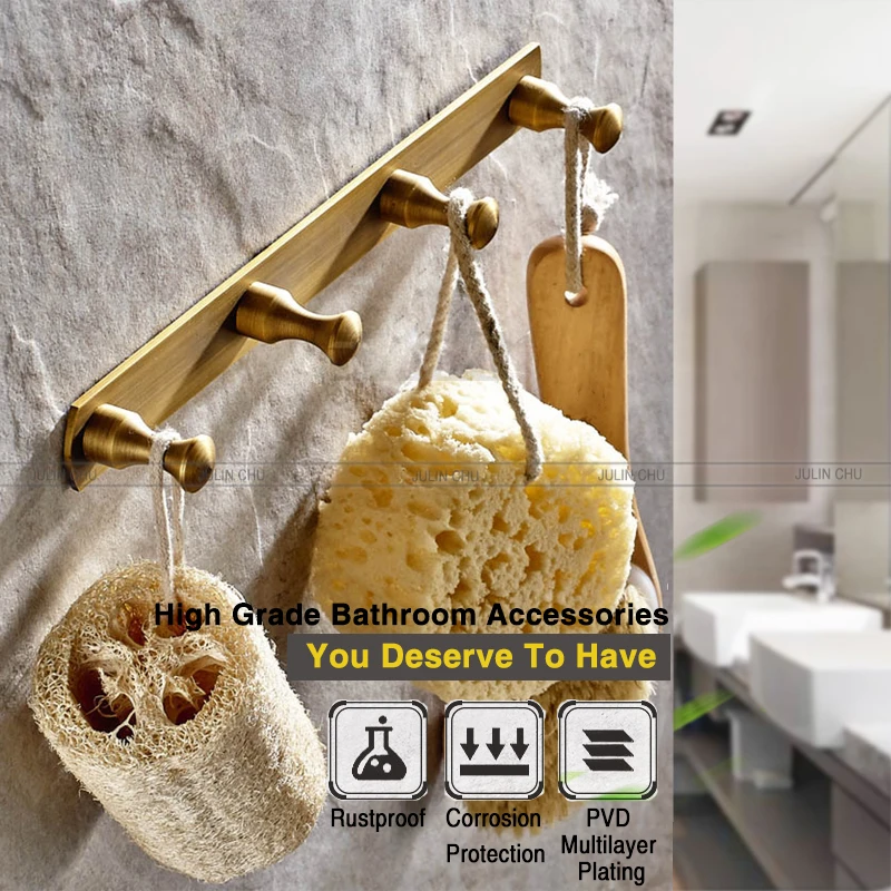 robe hook antique bathroom wall hook