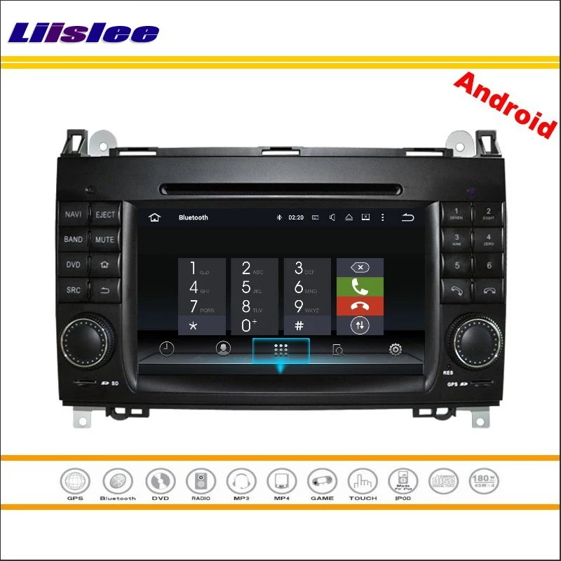 Perfect Liislee Car Android Multimedia For Mercedes Benz A Class W169 / B Class W245 2004~2012 Radio CD DVD Player GPS Navigation System 5