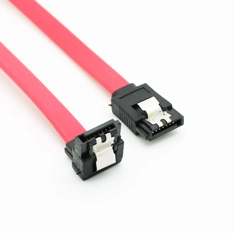 

Fast SATA Cables SSD HDD HD hard drive 7pin cable Right Angle Serial SATA Data Lead