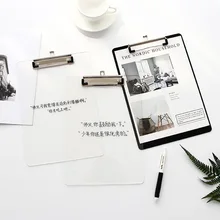 30*21 см А5 Размер папка для файлов твердая доска белый розовый синий подложка пластиковая ПП прозрачная канцелярские принадлежности partysu