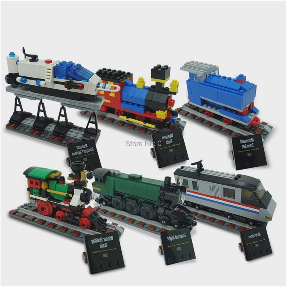 

21029 1176pcs technic series the 50 years on track building block compatible 4002016 bricks Toy
