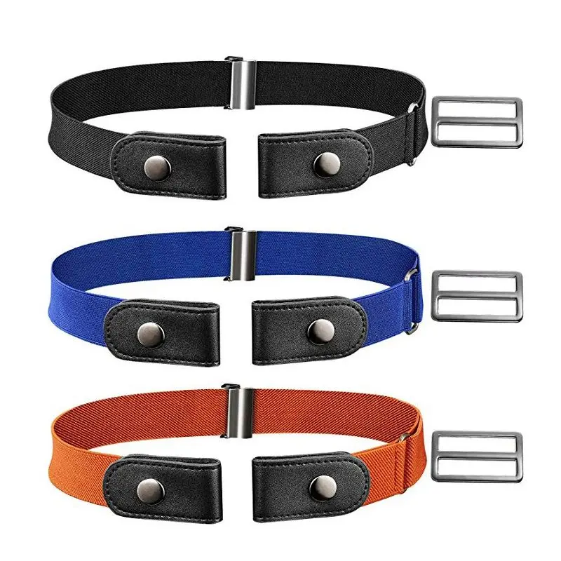 

Buckle-Free Elastic Belt elastic bel for Jean Pants Dresses No Buckle Stretch Waist Belts fit Women Men Boys Girls Drop Shipping