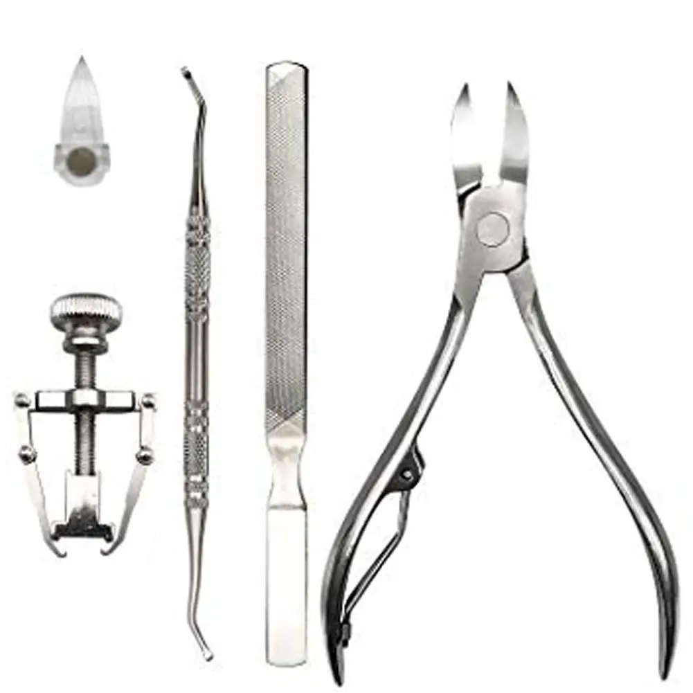 

5Pcs Manicure Tools Set Nail Groove Special Nail Clippers Nails Clipper Scissors Tweezer Knife Manicure Tools Set