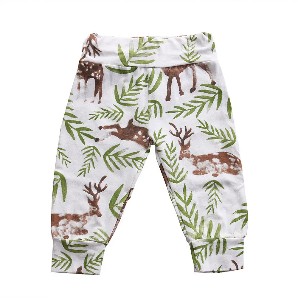 

Newborn Infant Baby Boy Girls Pants Bottoms Harem Pants Leggings Pants Elastic Waist Pants