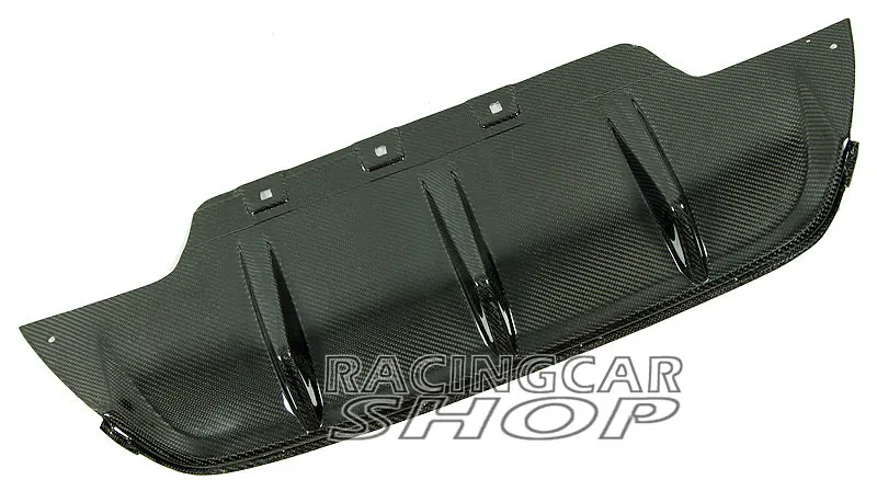 Real Carbon Fiber Rear Diffuser For BMW 6-Series F06 F12 F13 M6 M-Sport Bumper 2014UP